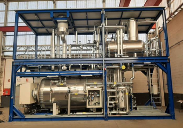 caldera eléctrica industrial