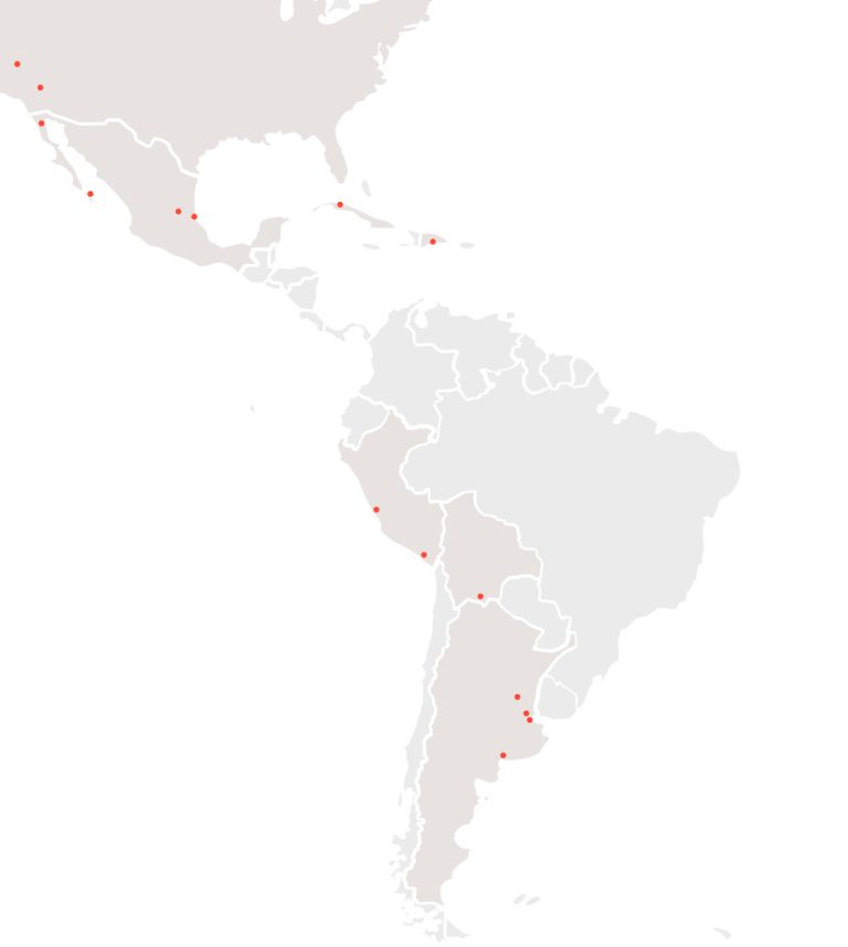 map america Empresa