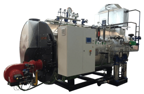 caldera híbrida de vapor